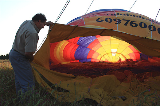 Hot air balloon trips aerosttico