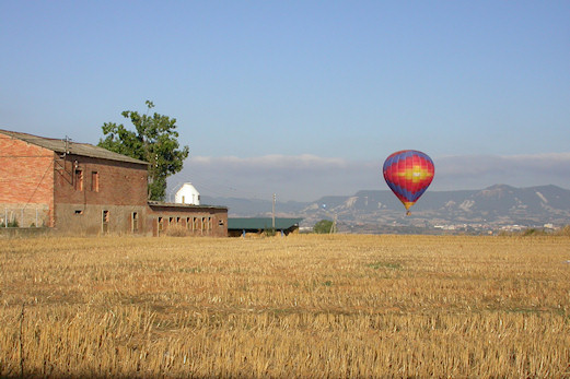 Hot air balloon Osona